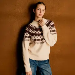 SYBILLA - Sweater Jacquard Mujer