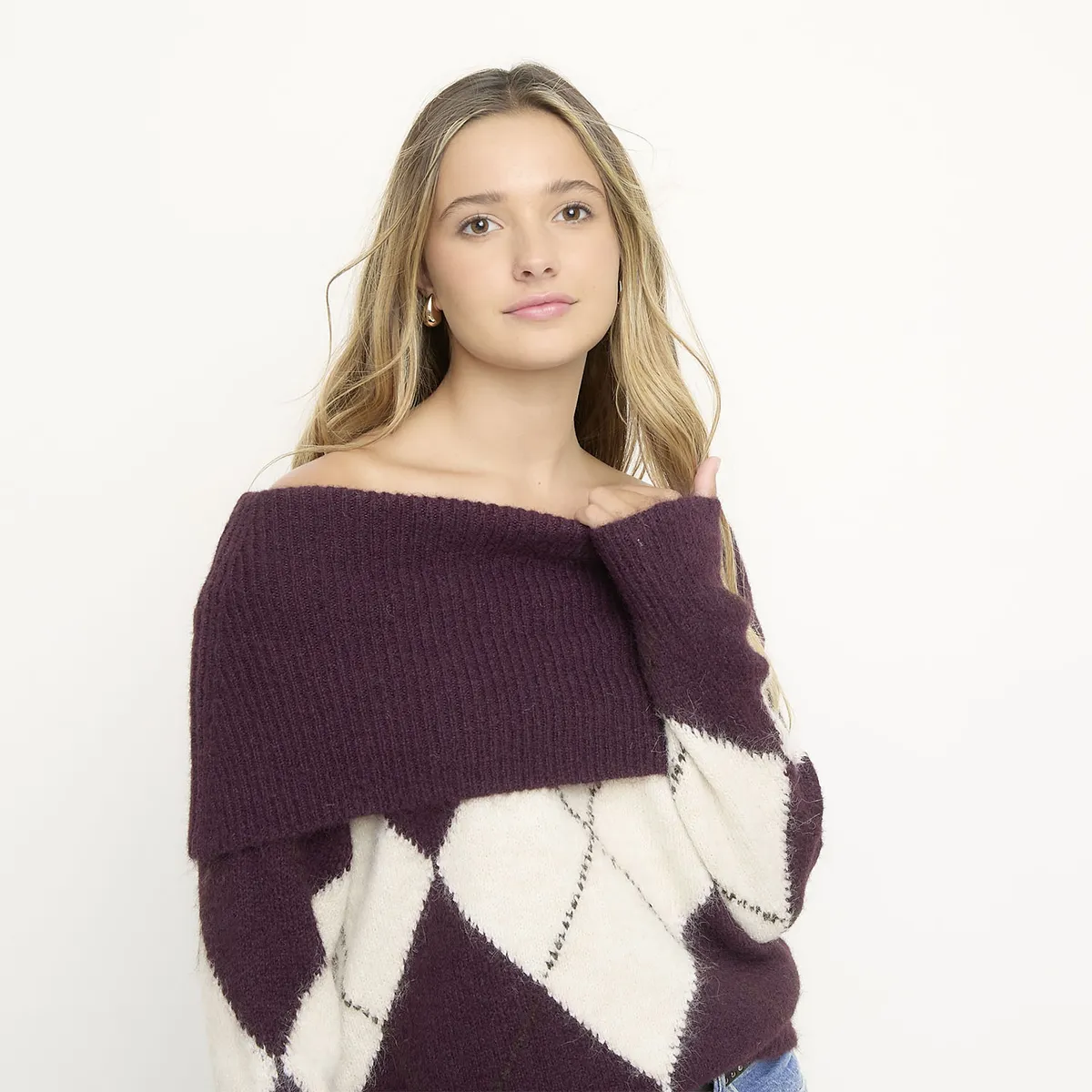 SYBILLA - Sweater Jacquard Mujer Sybilla