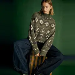 AMERICANINO - Sweater Jacquard Mujer