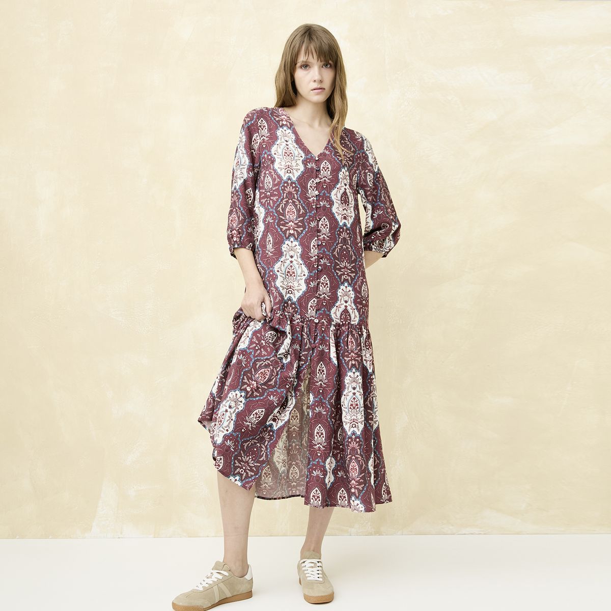 UNIVERSITY CLUB - Vestido Maxi Mujer University Club