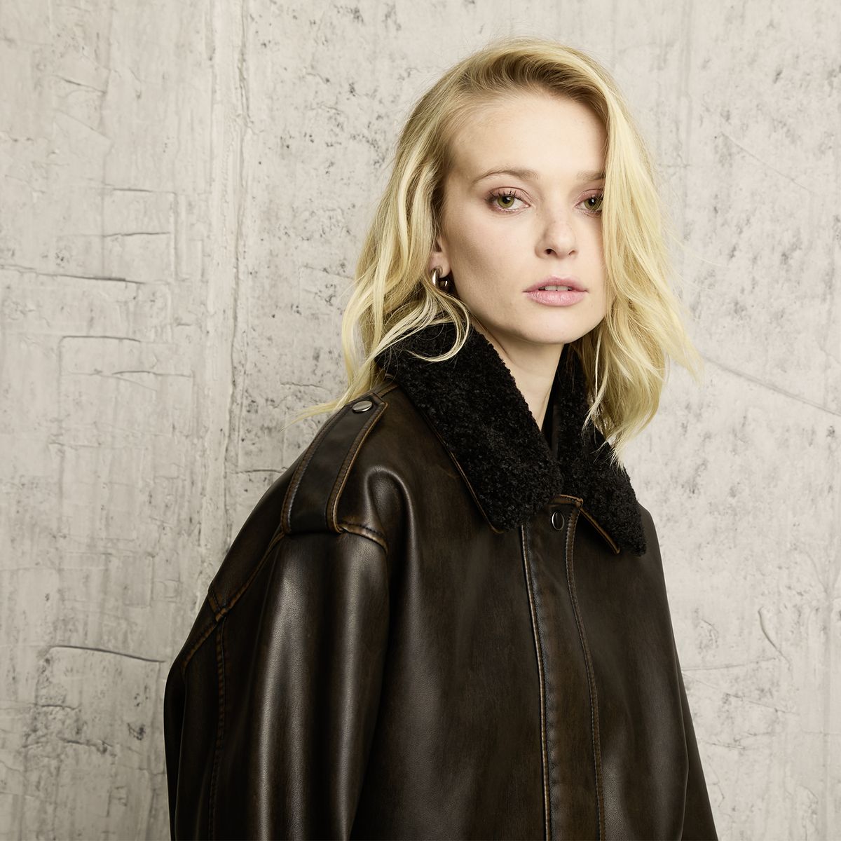 AMERICANINO - Chaqueta Efecto Pelo Mujer Americanino