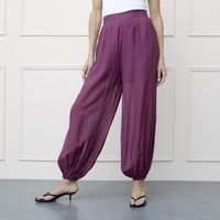 Pantalón Balloon Tiro Medio Mujer