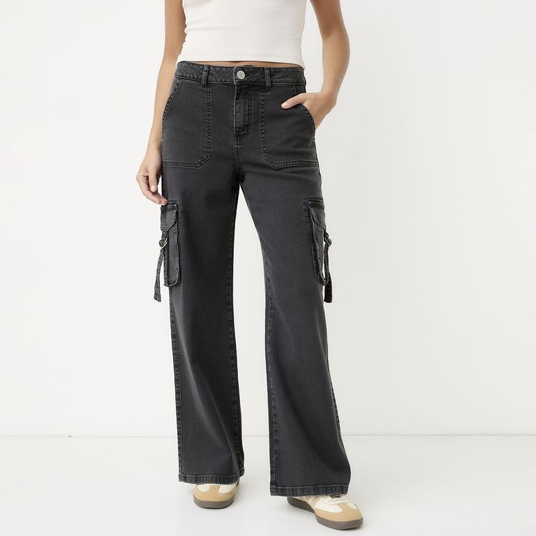 SYBILLA Jeans Cargo Mujer