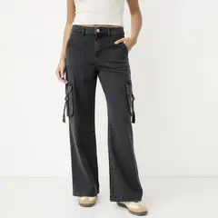 SYBILLA - Jeans Cargo Mujer