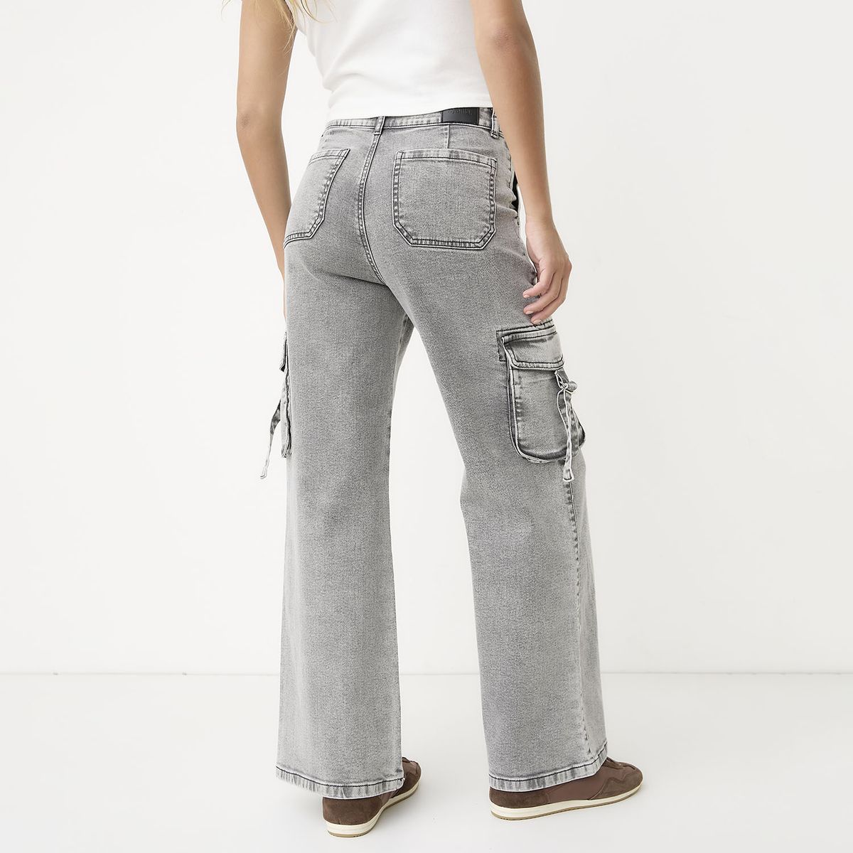 SYBILLA - Jeans Cargo Mujer Sybilla