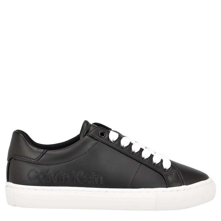 CALVIN KLEIN Zapatilla Urbana Mujer Cuero Negro