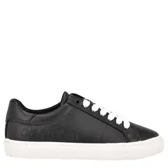 CALVIN KLEIN - Zapatilla Urbana Mujer Cuero Negro