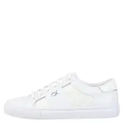 CALVIN KLEIN - Zapatilla Urbana Mujer Cuero Blanco