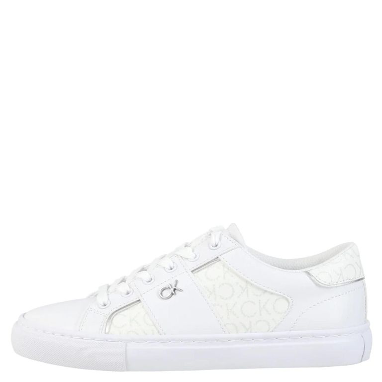 CALVIN KLEIN Zapatilla Urbana Mujer Cuero Blanco