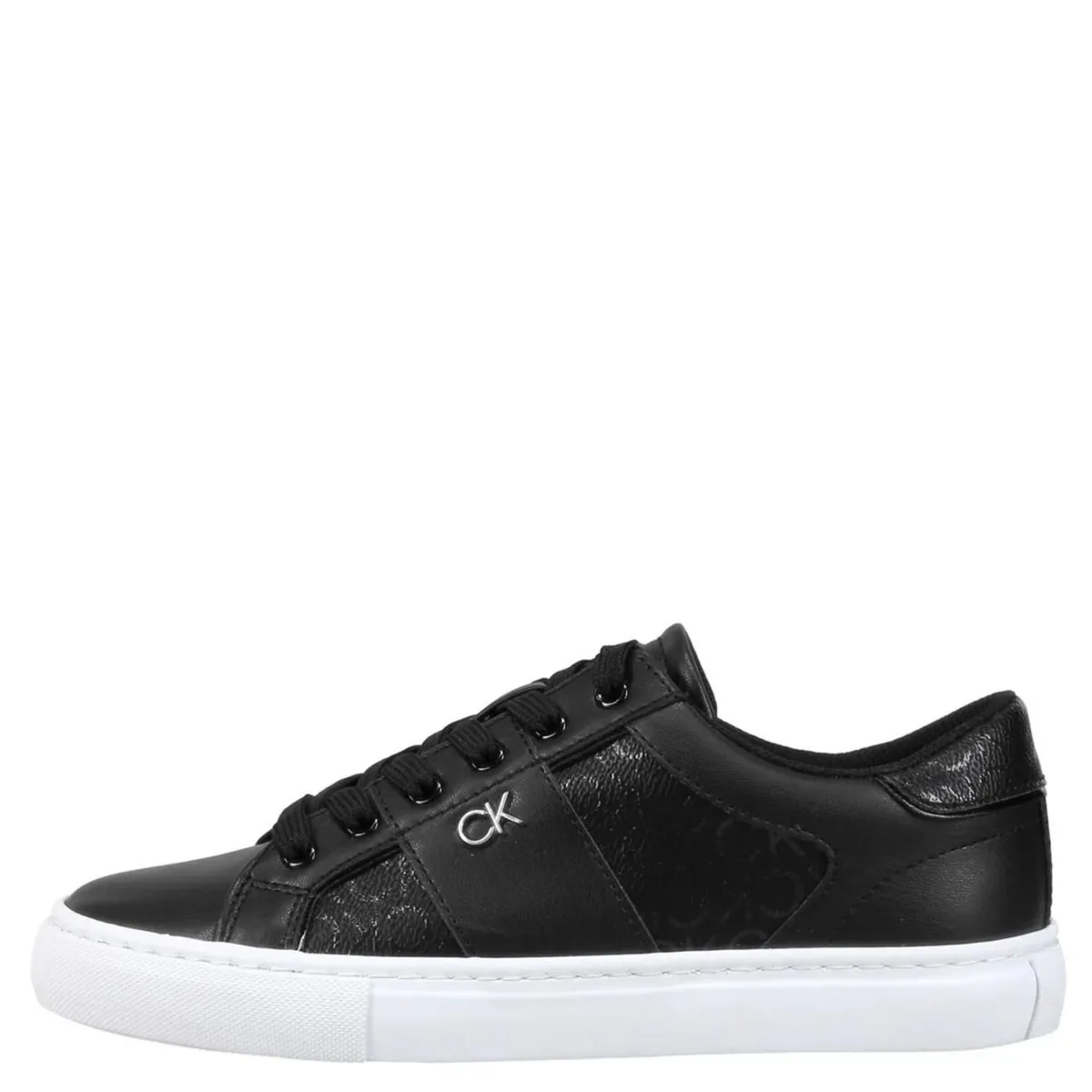 CALVIN KLEIN - Zapatilla Urbana Mujer Cuero Negro Calvin Klein
