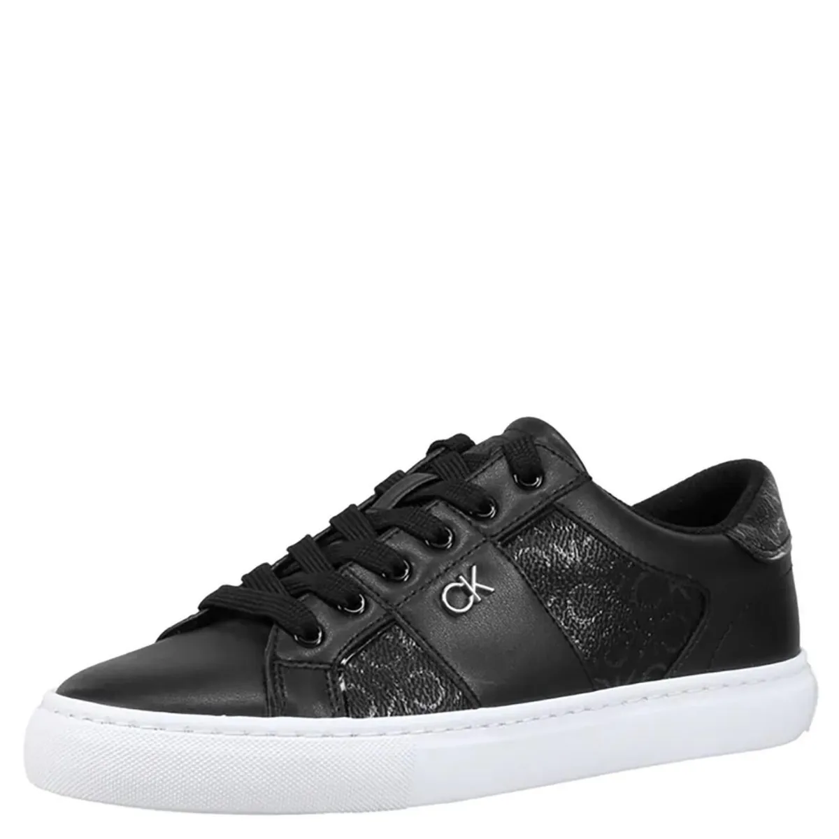 CALVIN KLEIN - Zapatilla Urbana Mujer Cuero Negro Calvin Klein