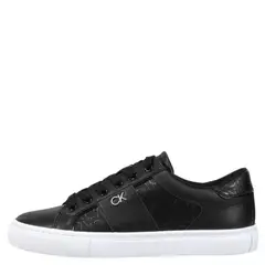 CALVIN KLEIN - Zapatilla Urbana Mujer Cuero Negro