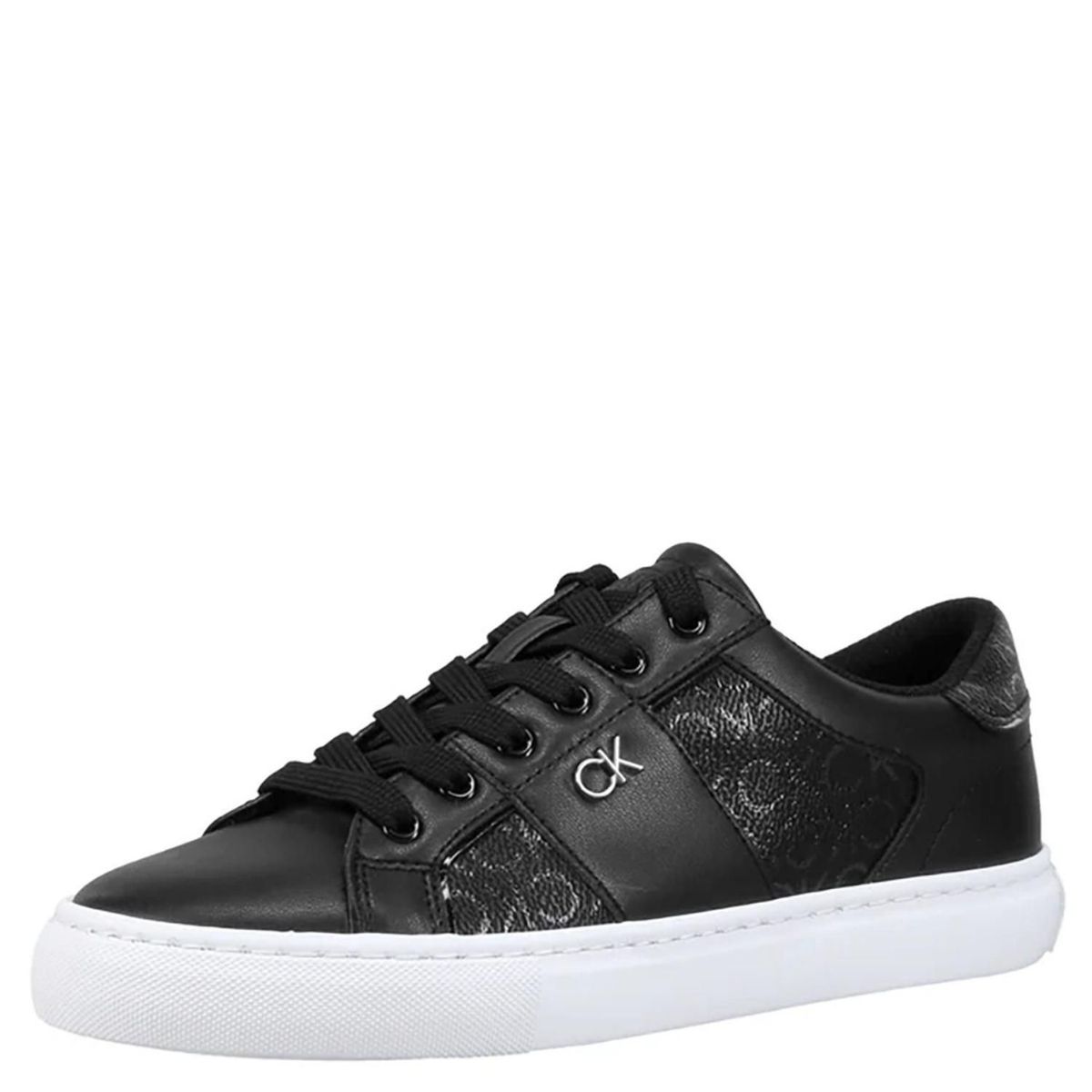 CALVIN KLEIN - Zapatilla Urbana Mujer Cuero Negro Calvin Klein