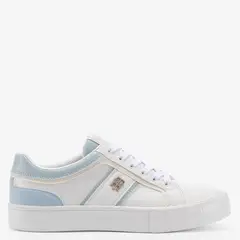 TOMMY HILFIGER - Zapatilla Urbana Mujer Celeste