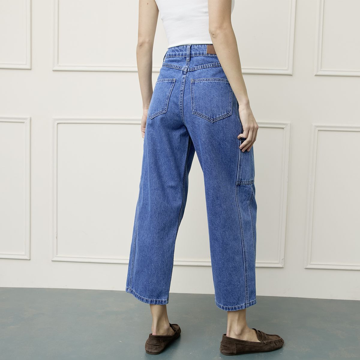 BASEMENT - Jeans Balloon Mujer Basement