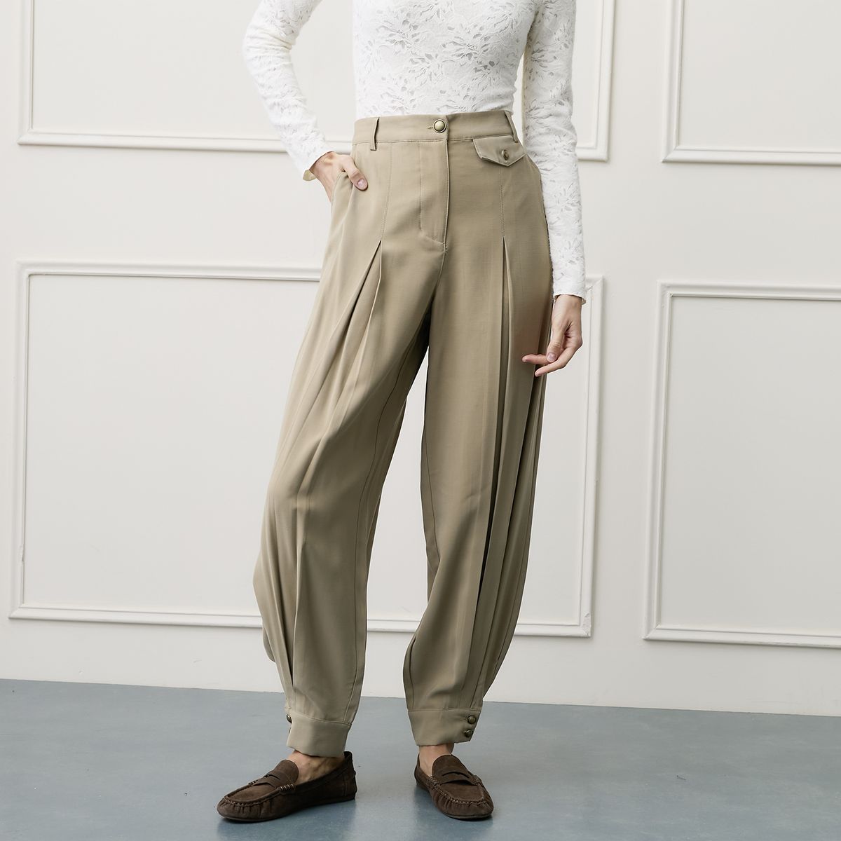 BASEMENT - Pantalón Mujer Basement