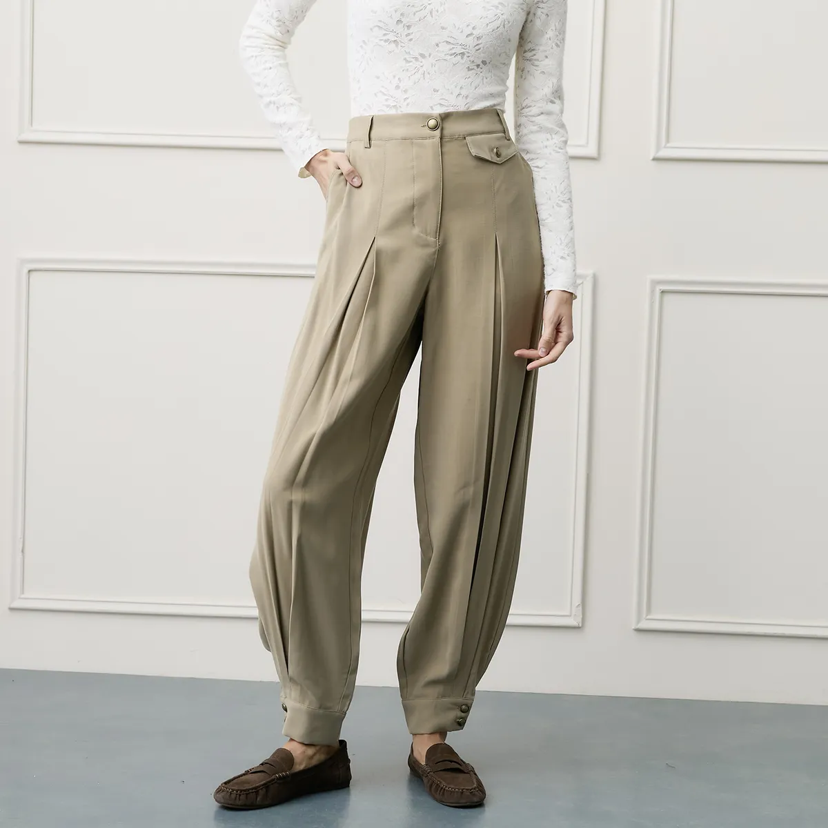BASEMENT - Pantalón Mujer Basement