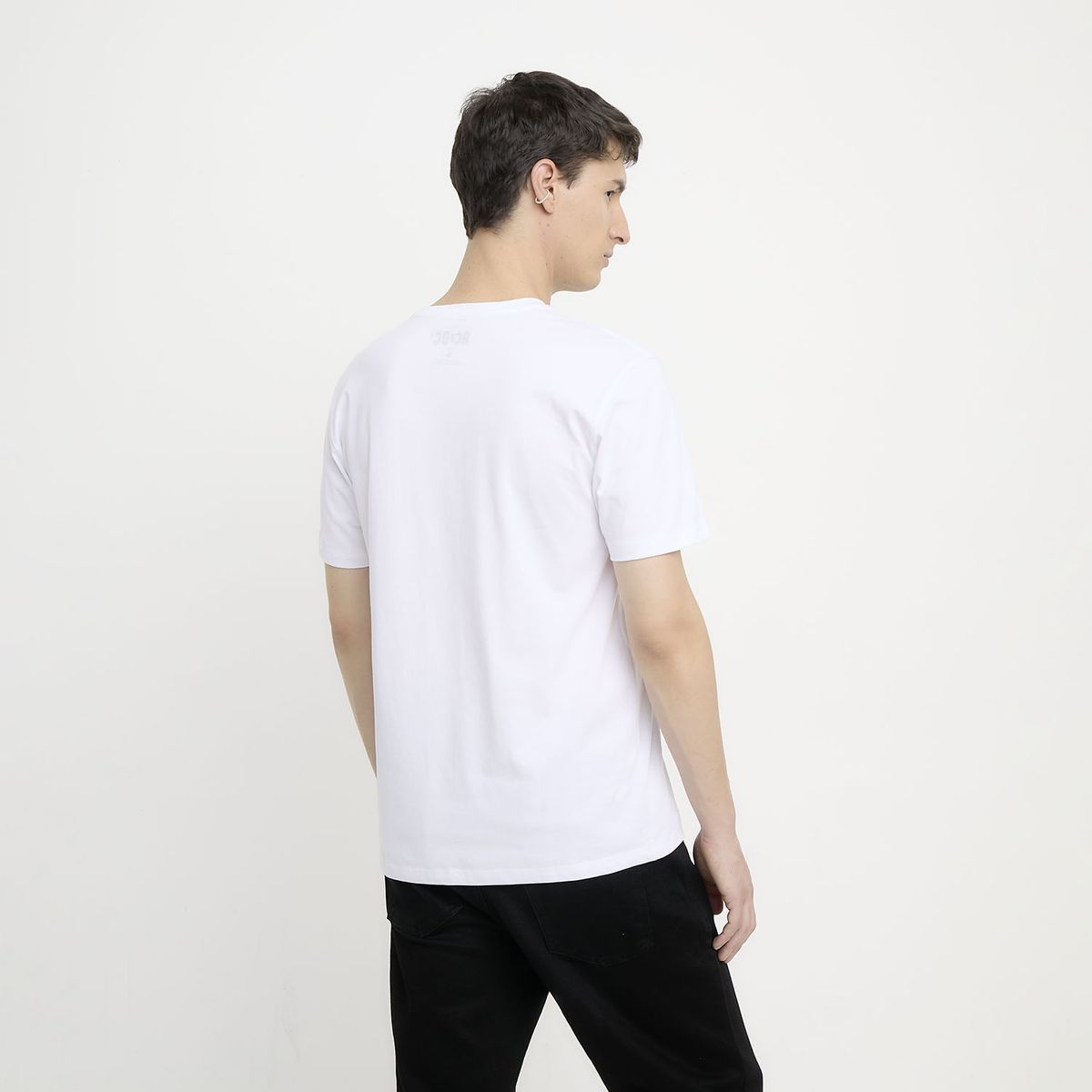 BASEMENT - Polera ACDC Algodón Hombre Basement