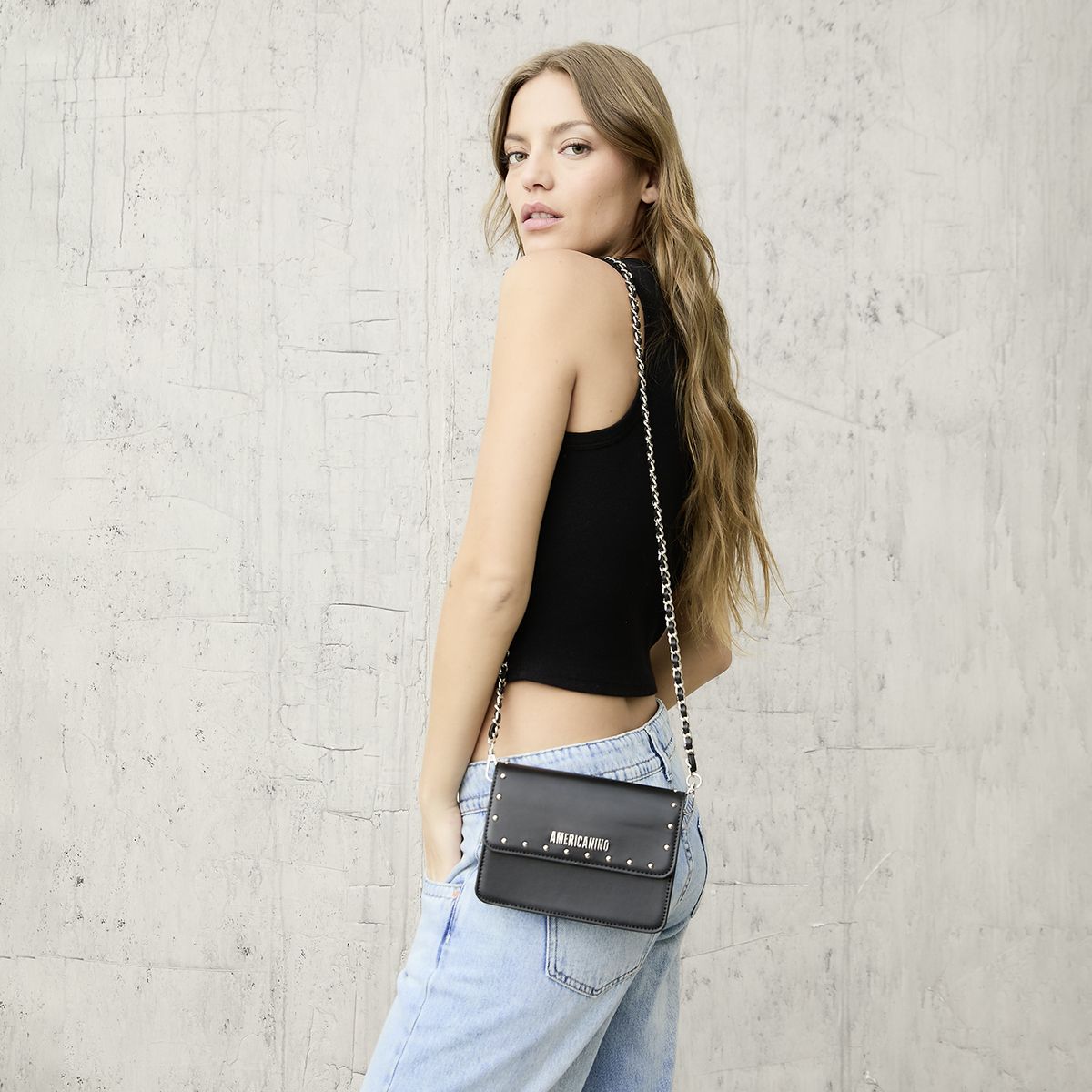 AMERICANINO - Cartera Crossbody Mujer Americanino