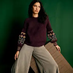 UNIVERSITY CLUB - Sweater Jacquard Mujer