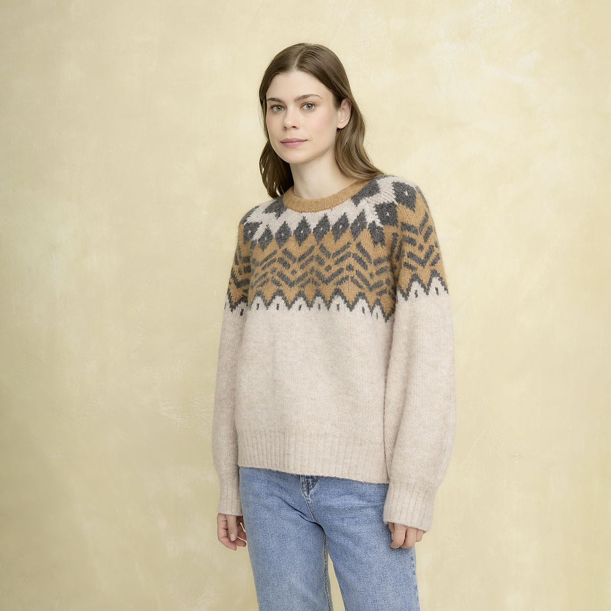 UNIVERSITY CLUB - Sweater Jacquard Mujer University Club