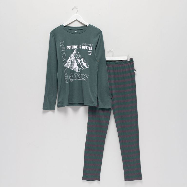 Pijama Niño 2 Piezas Algodón