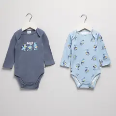 BLUEY - Pack 2 Bodys Bebé Niño