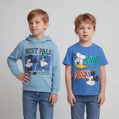 STD CHARACTERS - Pack Polerón Más Polera Niño
