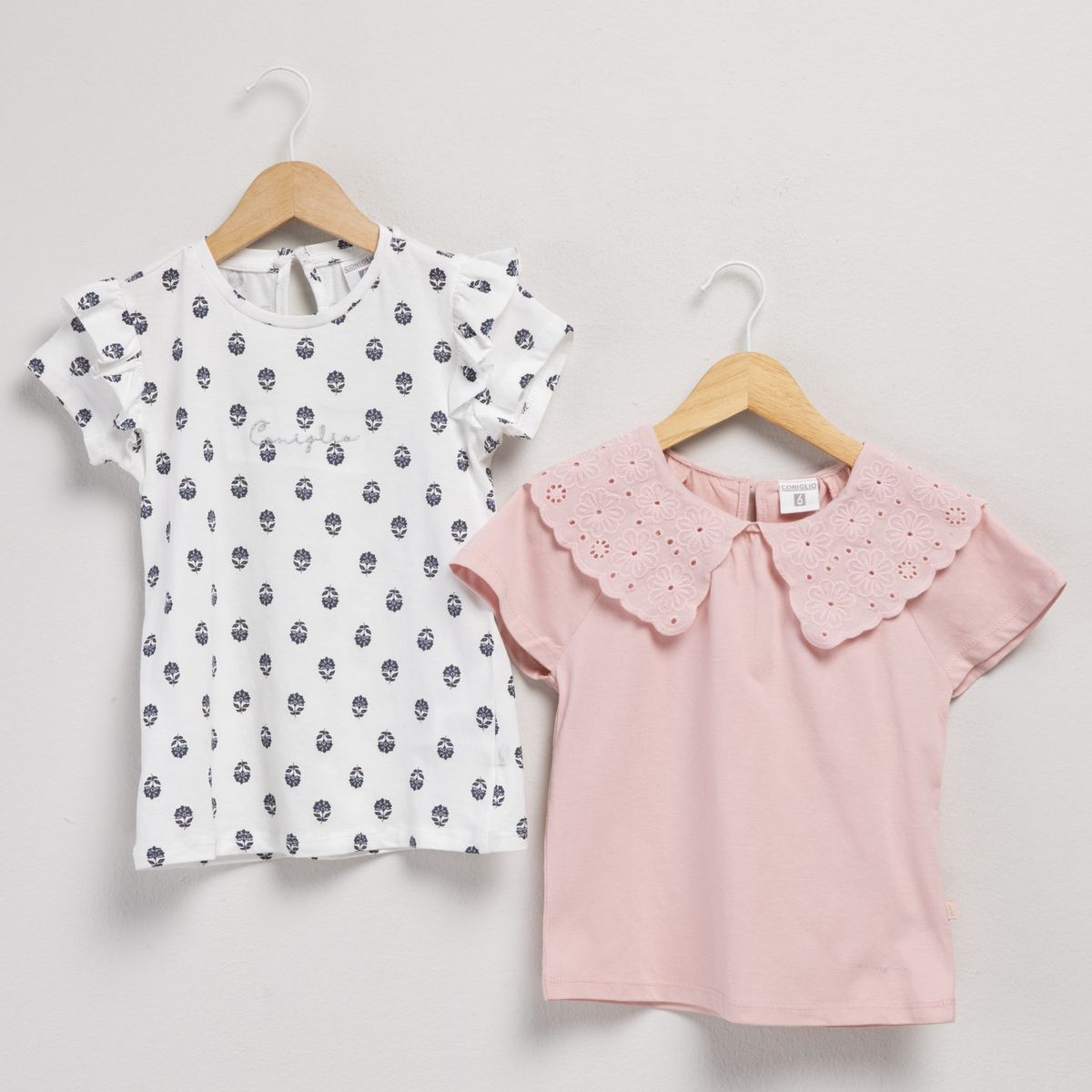 CONIGLIO - Pack de 2 Poleras Niña Coniglio