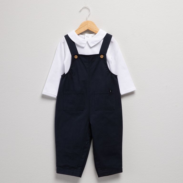 Conjunto Jardinera Más Body Bebé Niño