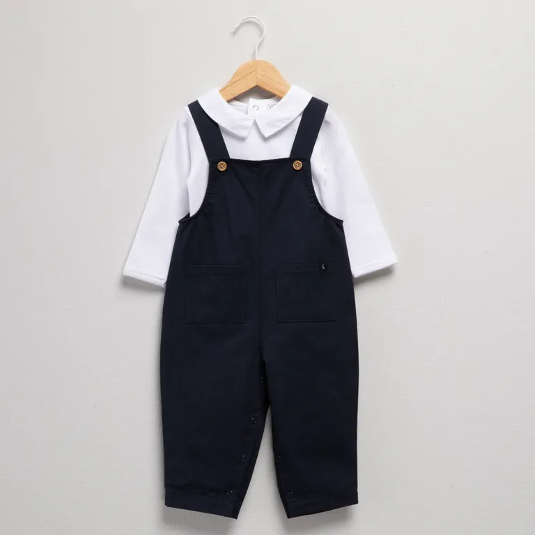 Conjunto Jardinera Más Body Bebé Niño