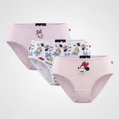 MINNIE - Pack De 3 Calzones Niña