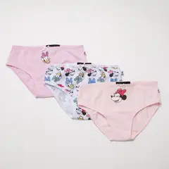 MINNIE - Pack De 3 Calzones Niña