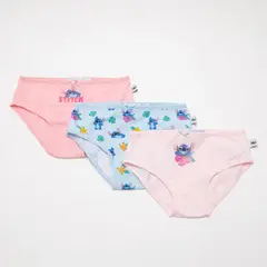 LILO & STITCH - Pack De 3 Calzones Niña