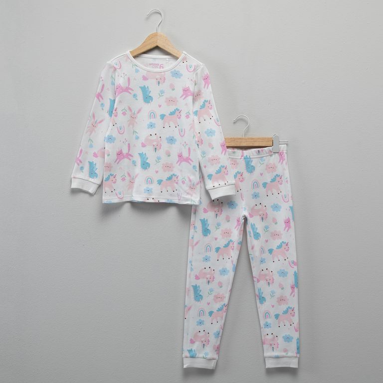 Pijama Niña 2 Piezas Algodón