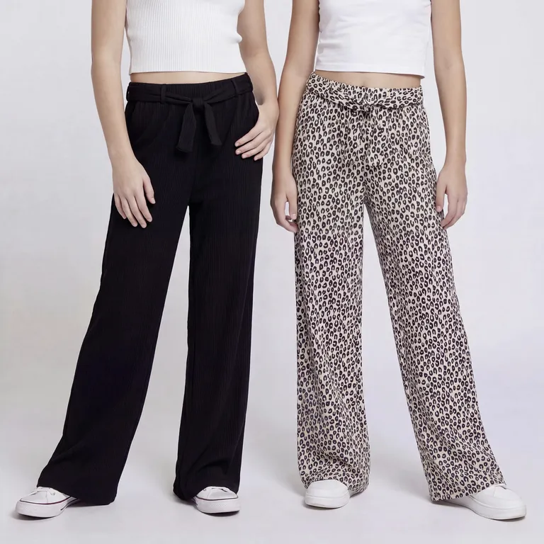 Pack de 2 Pantalones Fluidos Niña