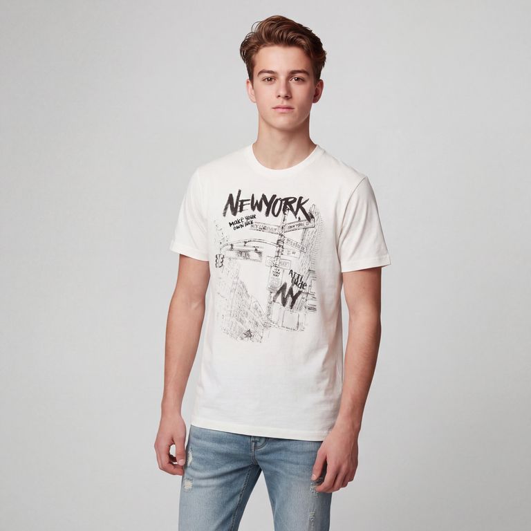 Polera Algodón Niño