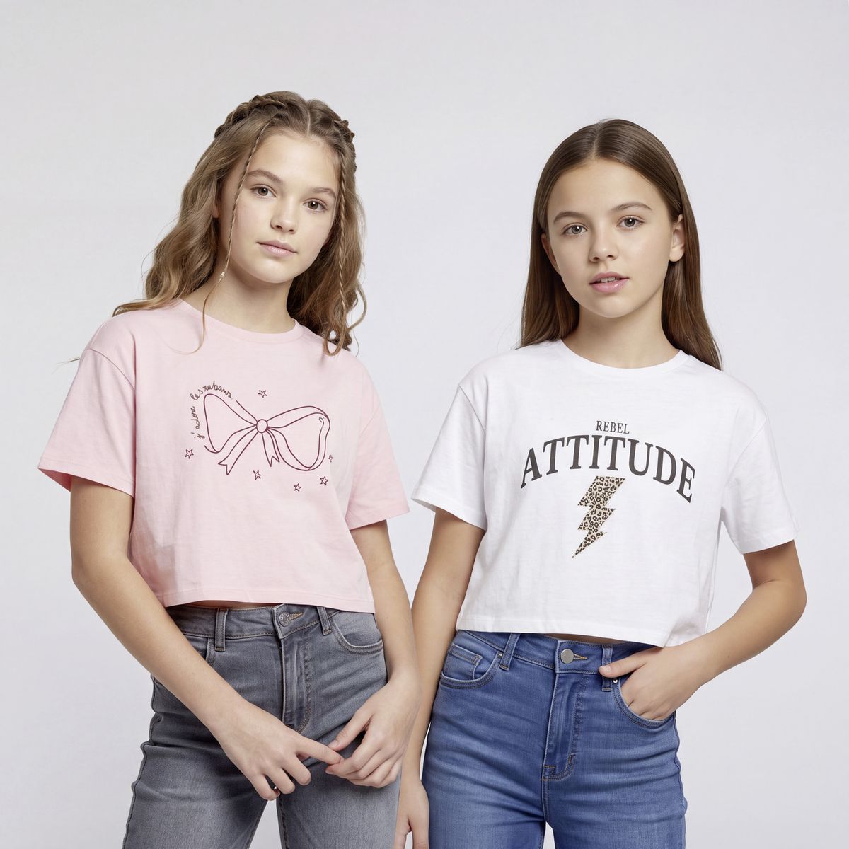 ELEVEN - Pack de 2 Poleras Niña Eleven
