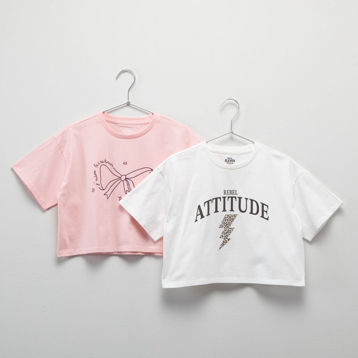 ELEVEN - Pack de 2 Poleras Niña Eleven
