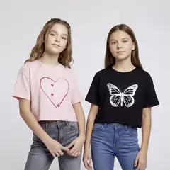ELEVEN - Pack de 2 Poleras Niña