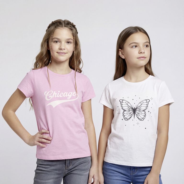 Pack de 2 Poleras Niña