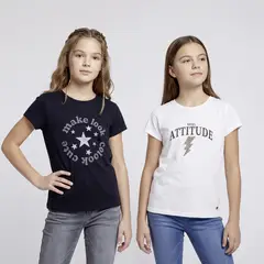 ELEVEN - Pack de 2 Poleras Niña