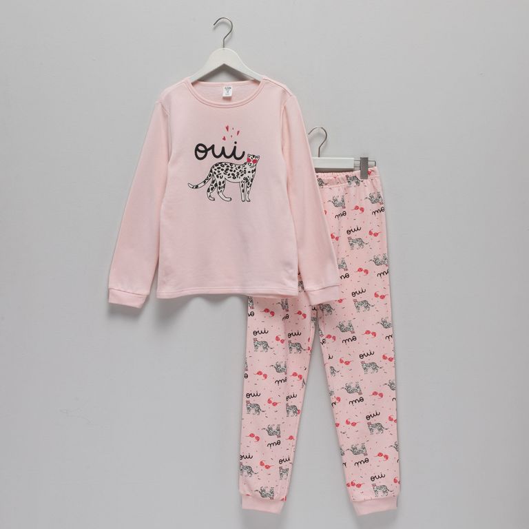 Pijama Niña 2 Piezas Franela