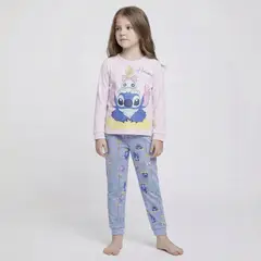 LILO & STITCH - Pijama Niña 2 Piezas Algodón