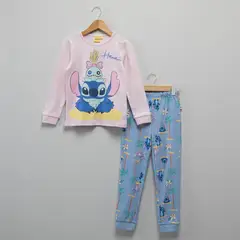 LILO & STITCH - Pijama Niña 2 Piezas Algodón