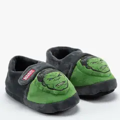 AVENGERS - Pantuflas Niño Hulk