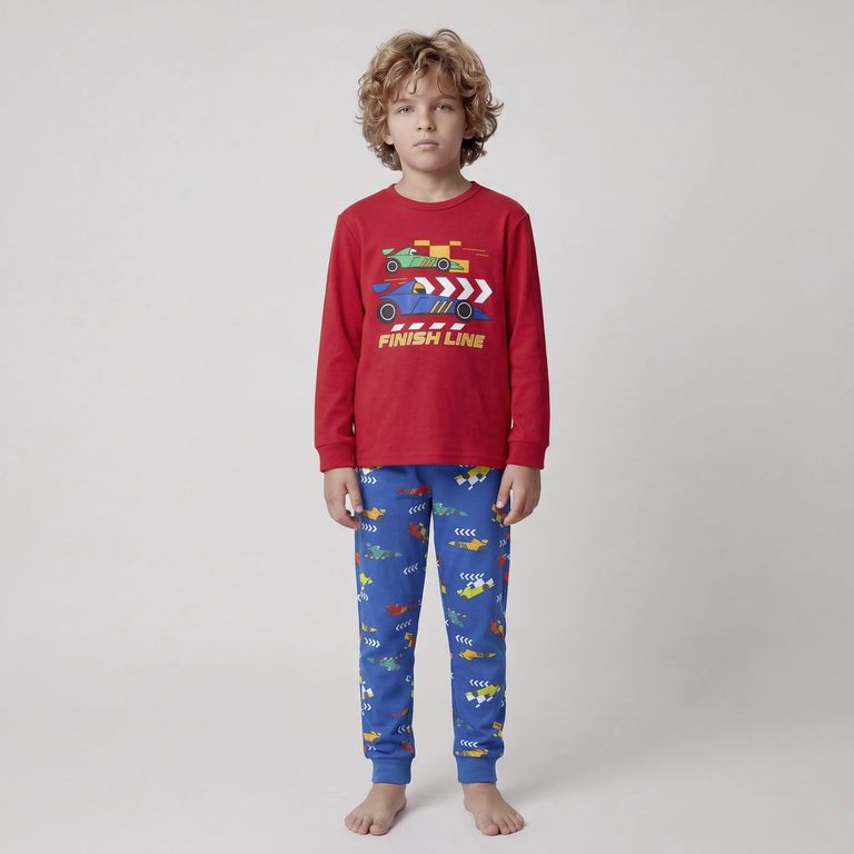 Pijama Niño 2 Piezas Algodón