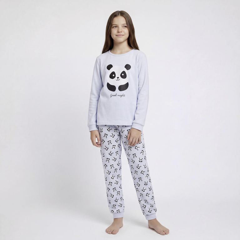 Pijama Niña 2 Piezas Franela