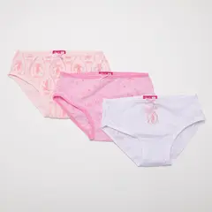 BARBIE - Pack De 3 Calzones Niña