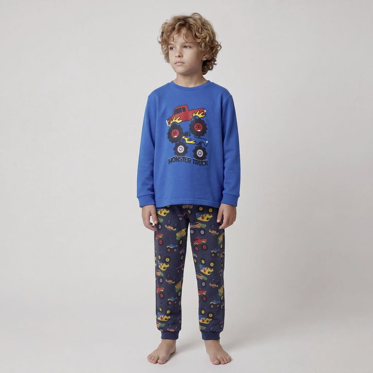 Pijama Niño 2 Piezas Franela